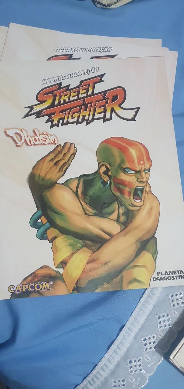 STREET FIGHTER PLANETA DEAGOSTINI COLECIONAVEL