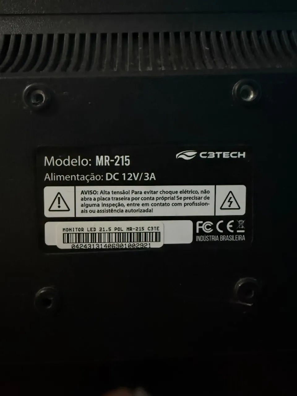 Monitor LED 21.5? widescreen MR-215 C3Tech 2024 - Foto 4