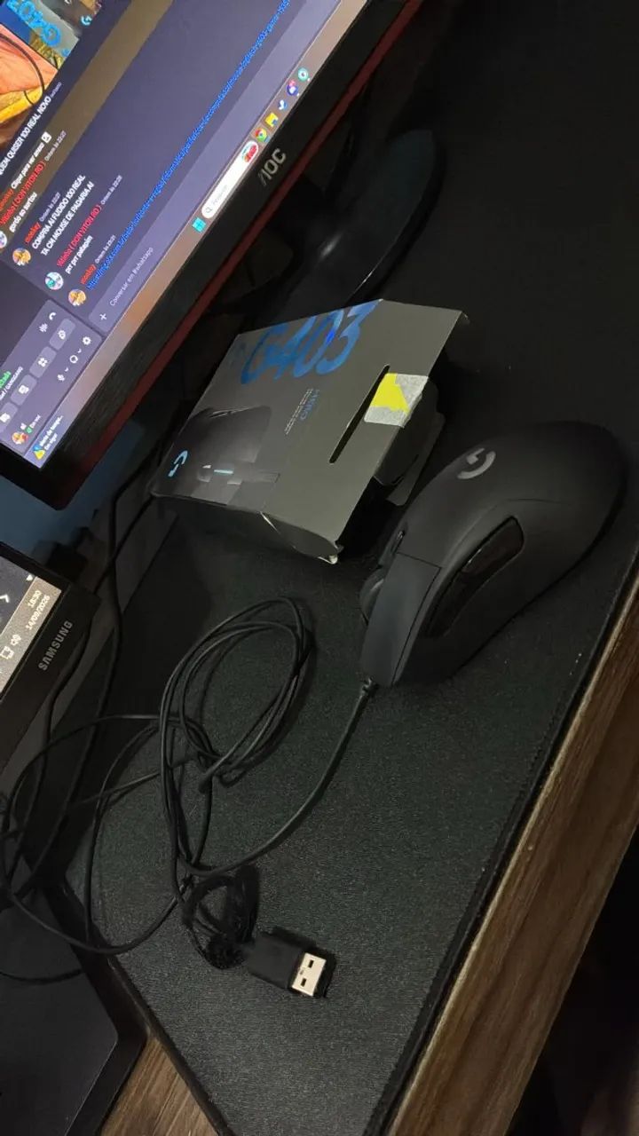 Mouse Logitech G403 Gamer - Foto 3