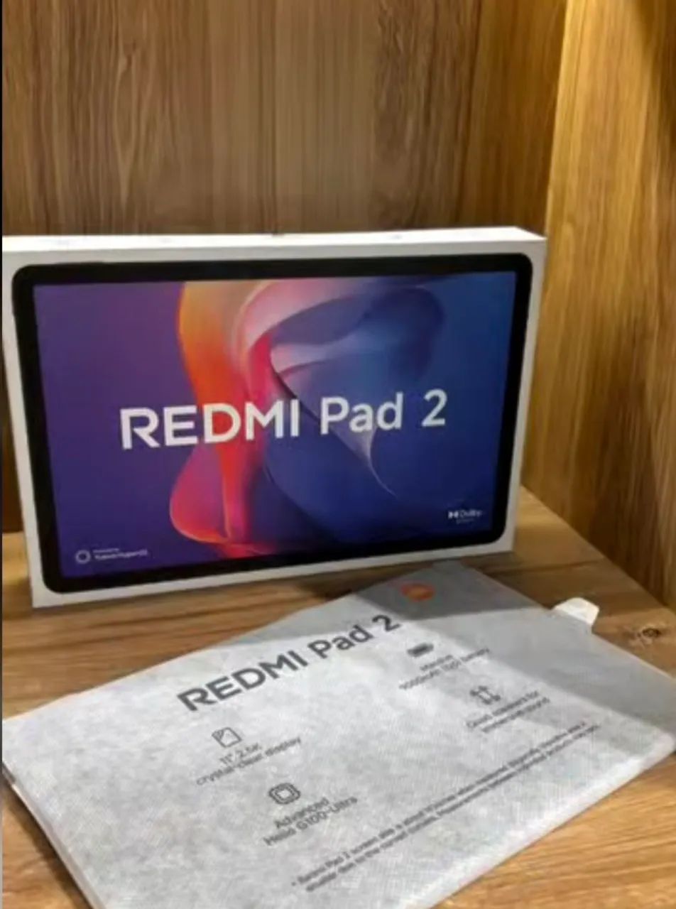 Tablet Redmi pad 2 (wi-fi) 4 ram/256 gb original lacrado