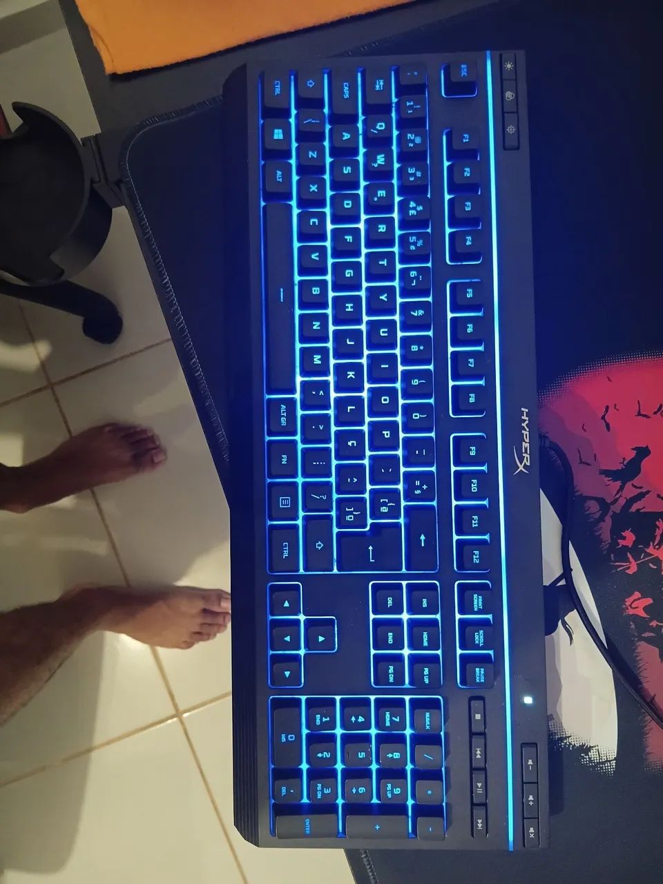 HyperX Teclado Gamer HyperX Alloy Core RGB, ABNT2, PRETO - Foto 2