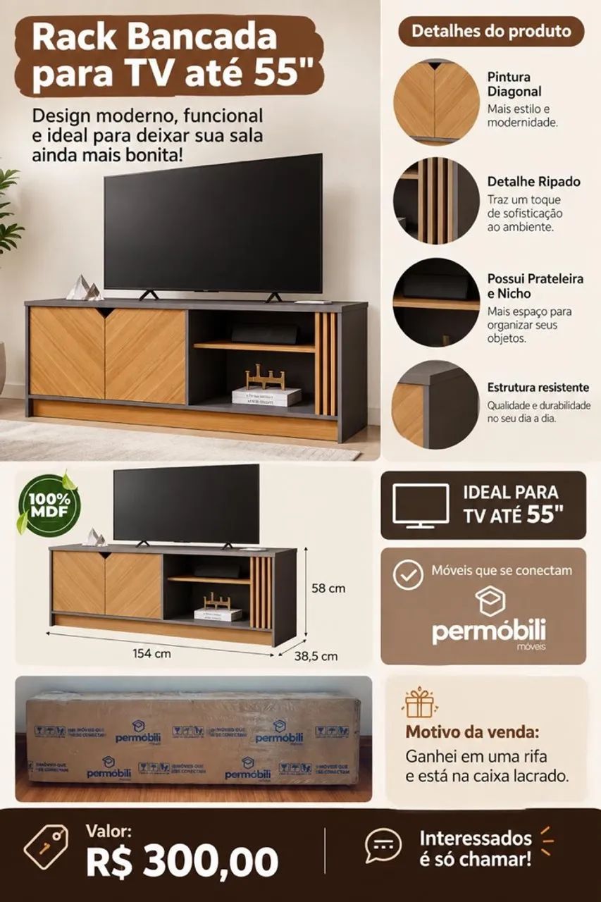 Rack Permobili lacrado