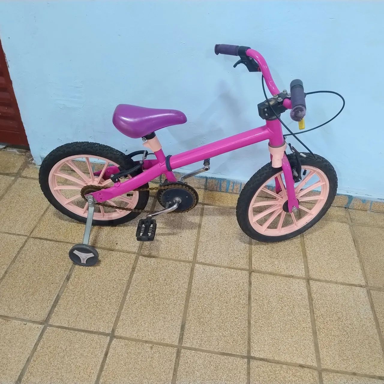Bicicleta infantil - Rosa