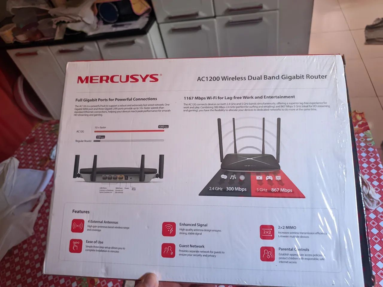 Vendo roteador MERCUSYS modelo AC12G  - Foto 4