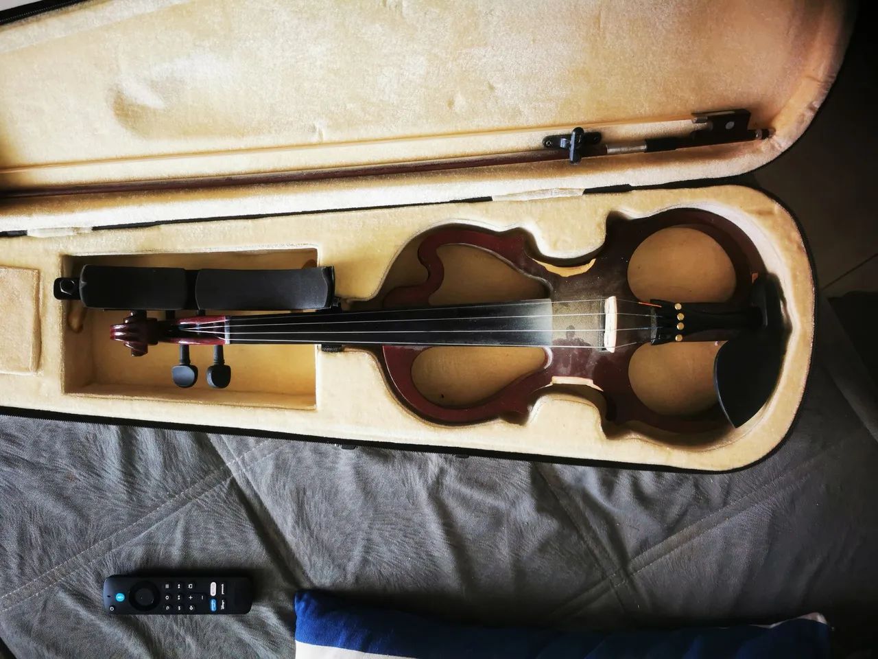 Violino Barth 4/4 Elétrico+Kit completo