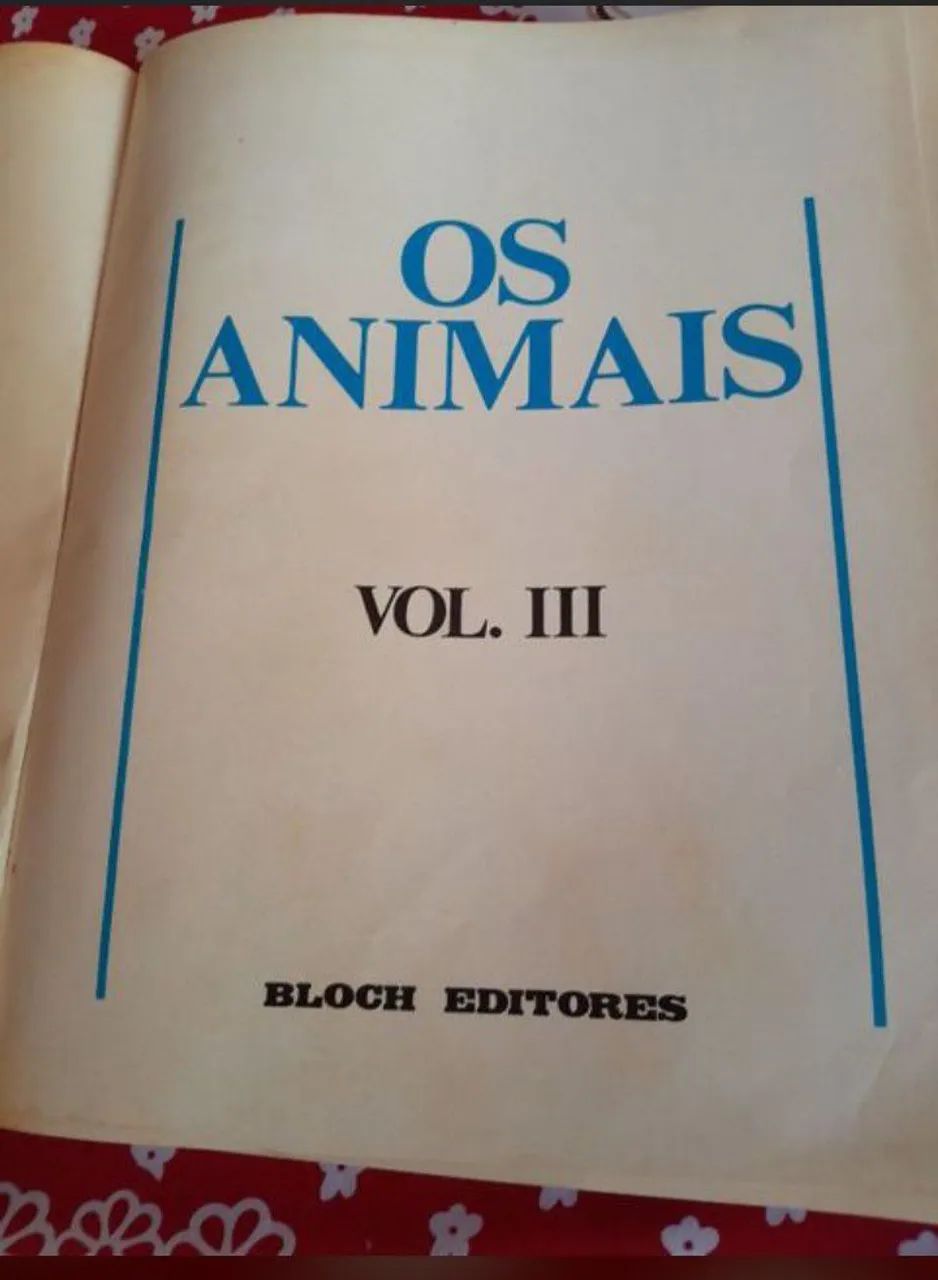 livro grande capa dura ||| volume os animais - Foto 2