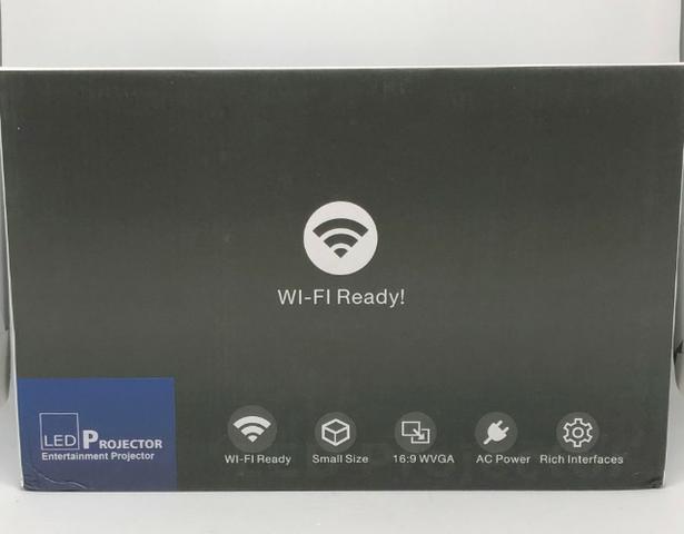 Projetor Led Profissional 1200 Lumens Hdmi Wi-Fi Uc46 130 Polegadas Bivolt Novo na Caixa - Foto 3