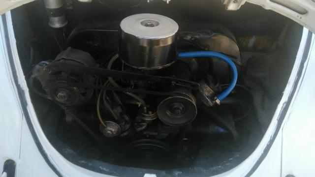 Vendo fusca branco reformado 1982, 1.3, único dono - Foto 2