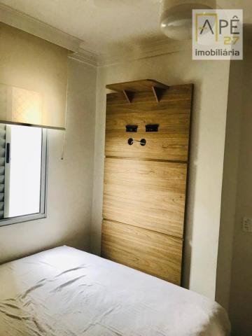 Apartamento 100% mobiliado com 2 dormitórios para alugar, 47 m² por R$ 1.850/mês - Ponte G - Foto 6
