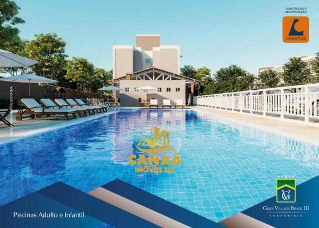 Aptos dos Sonhos no Cond. Village Brasil III | 2 qtos | 57m² | Varanda Gourmet - Foto 3