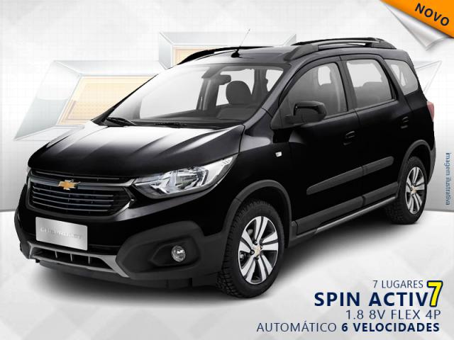 CHEVROLET SPIN 1.8 ACTIV7 8V FLEX 4P AUTOMÁTICO