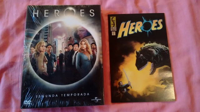 Heroes Dvds Temporadas 01 E 02. Formato Digipack!