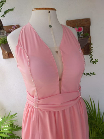 Vestido longo de festa