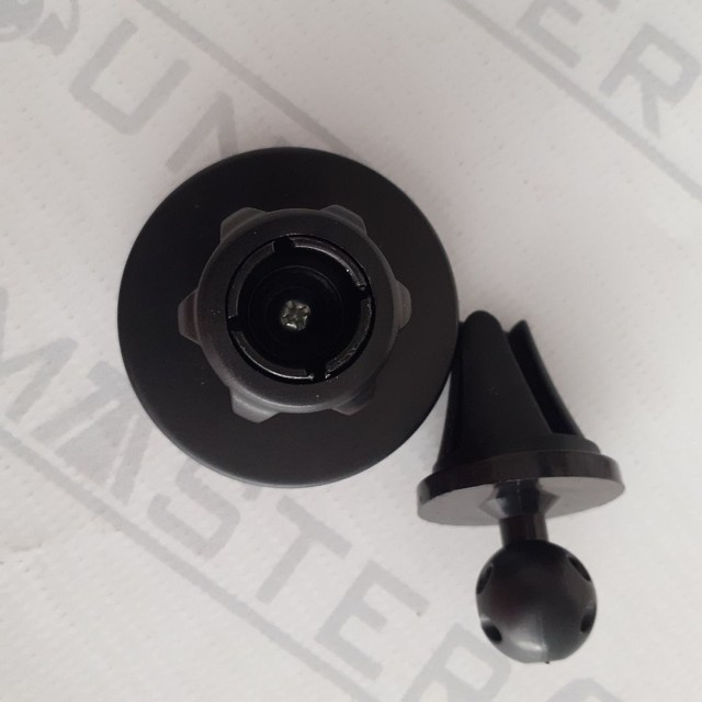 Suporte veicular com imã. Para celular. Fixação: saída do ar condicionado. Novo. - Foto 2