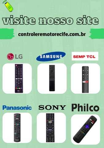 controle universal para todas as tvs smartv ou nao , trabalhamos com entregas  - Foto 2