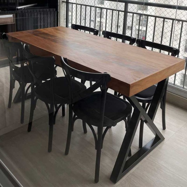 Peça Seu Orçamento Mesa De Demolição Com Pés de Ferro Pintura Eletrostática - Foto 3