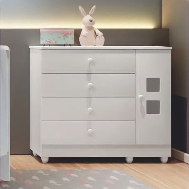 Cômoda Infantil Life 100% MDF - Entrega Rápida!!Mar120 - Foto 2