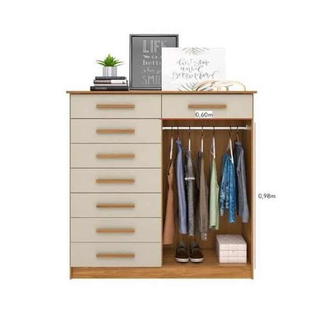 Cômoda sapateira nova montagem grátis valor 655,00  - Foto 2