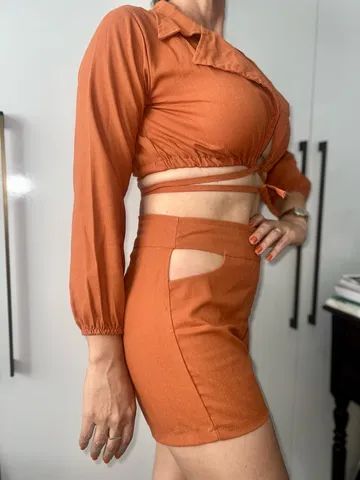 Conjunto em linho 38