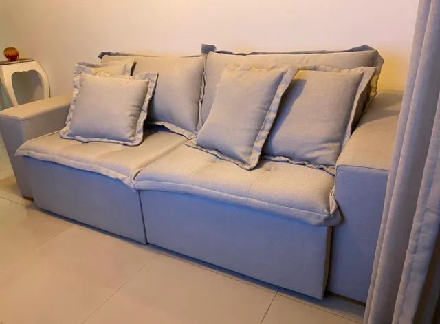 Sofá Retratil Molas Pocket 2,30m OFERTA !!! ft7