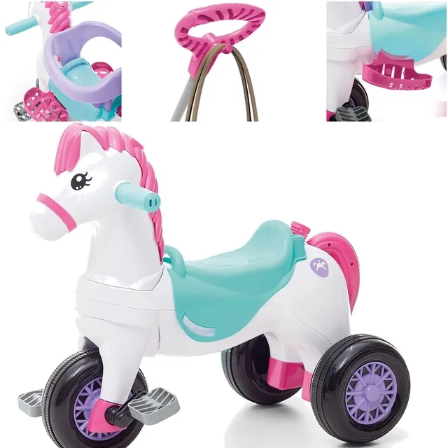 Triciclo Infantil Velocita Com Empurrador - Calesita - Toy Baby Aluguel de  Brinquedos para bebês e crianças