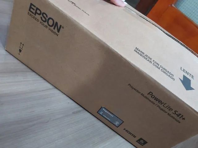 Projetor Epson PowerLite S41+ 3300lm preto 100V/240V