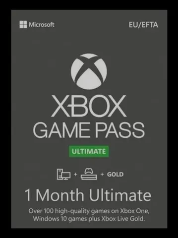 Xbox Game Pass Ultimate 6 Meses Código 25 Dígitos Xbox One