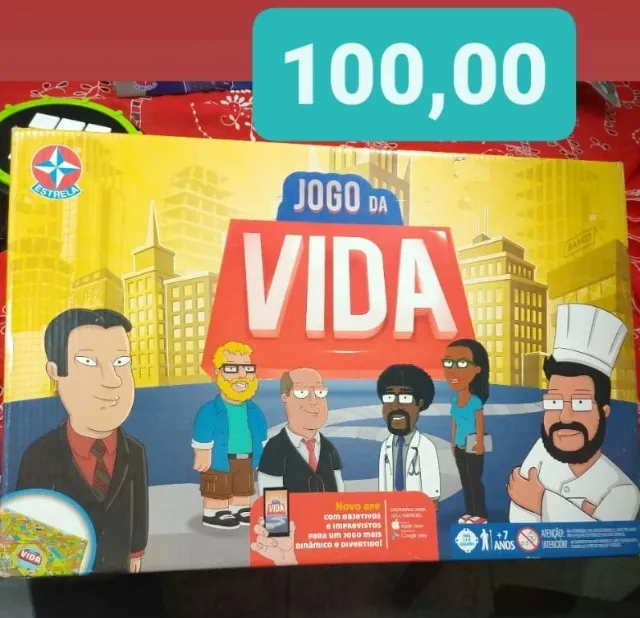 Jogo Super Jogo da Vida Estrela com Máquinda de Cartão