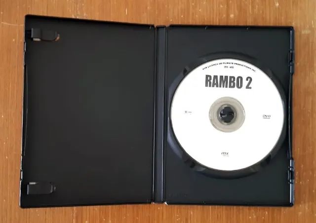 Dvd Seminovo do Filme ( Rambo 2 - a Missão ), Filme e Série Dvd Usado  82156560