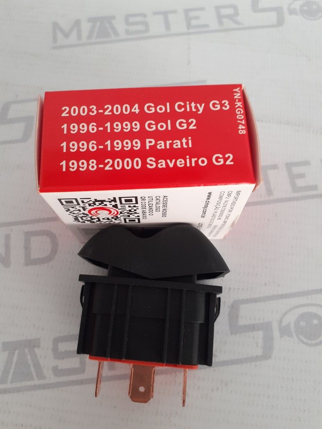 Botão simples do vidro elétrico. Modelos especifico dos carros, na embalagem.  Novo. - Foto 4
