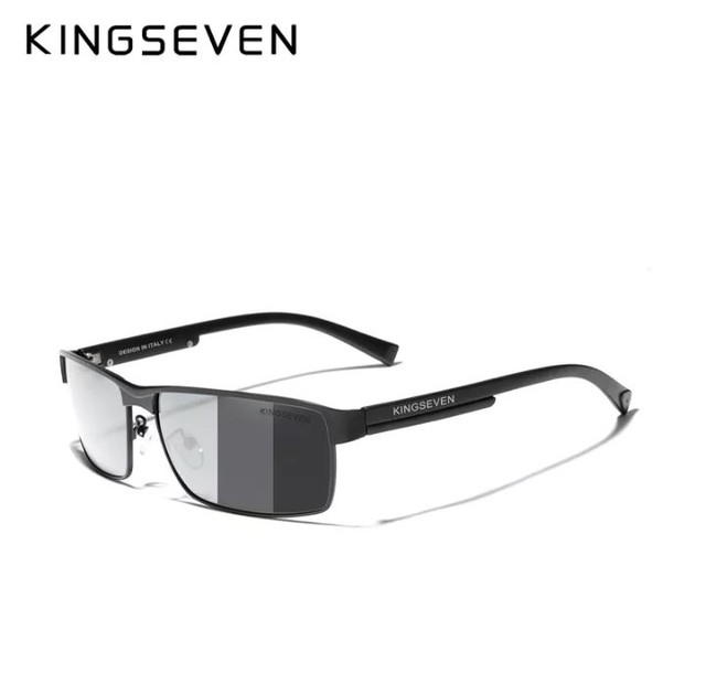 Óculos kingseven monocromático com lente polarizada e proteção uv  - Foto 4