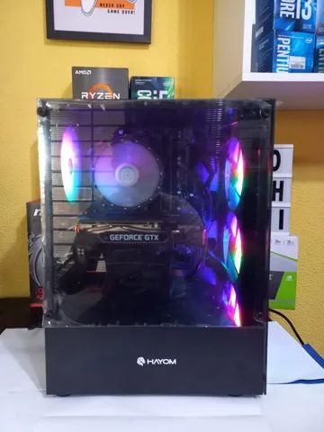 Pc Gamer Completo Fácil I7 16GB GTX 1050TI 4GB SSD 240GB Monitor