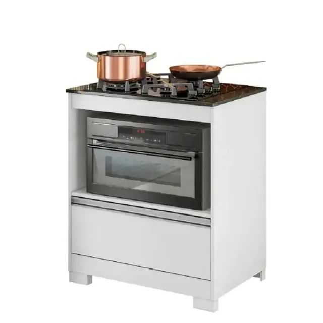 Balcão+Cooktop de 4 bocas. Móveis Para Organização Granja Lisboa