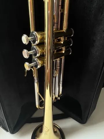 Desapego Trompete EAGLE Bb com Estojo - TR504 - Instrumentos