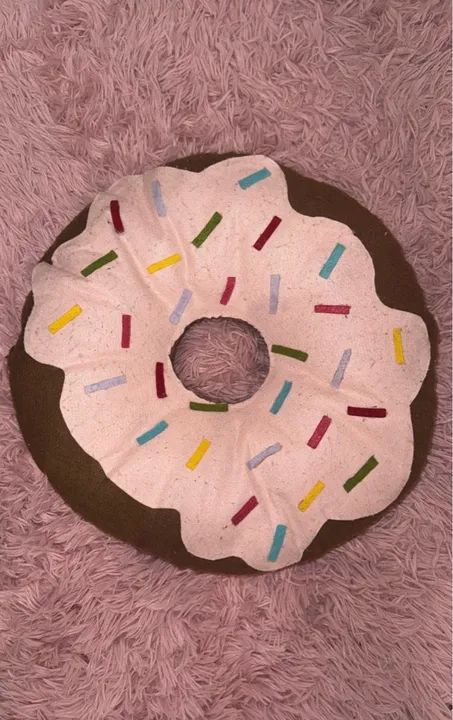 Almofada donuts pelúcia 