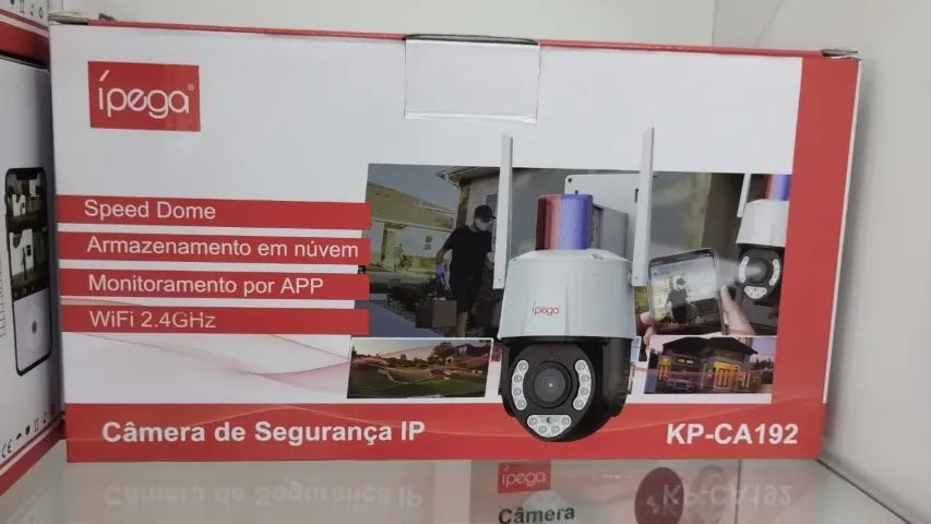 Câmera Externa IP Speed Dome Ípega KP-CA192 3.0 MP