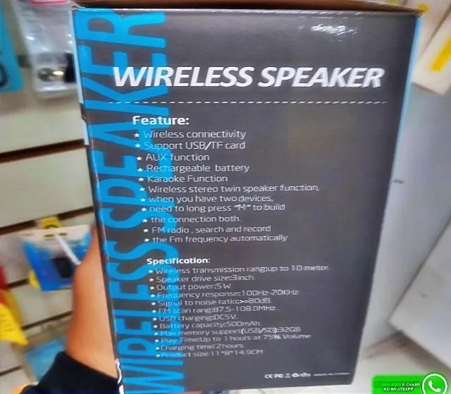 Caixa de Som Bluetooth Alto-falante  - Foto 3