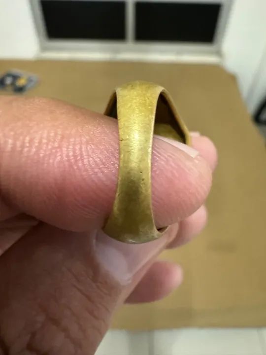 VENDO ANEL DE MOEDA ANTIGA , NUNCA USEI NÃO COUBE !  - Foto 4