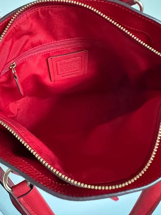 Bolsa Coach Vermelha original (nova) - Foto 2