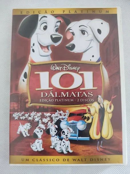 DVD Duplo - 101 Dalmatas - Edição Platinum - 2 Discos - Disney