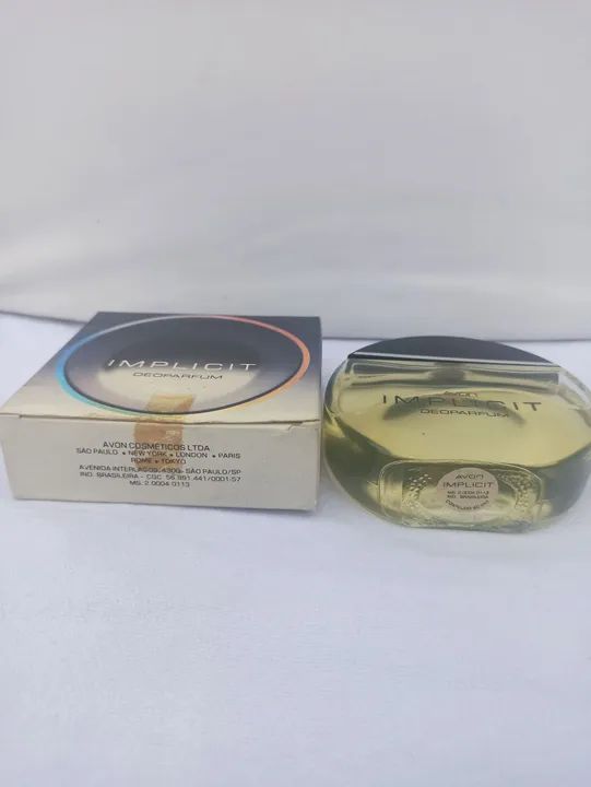 DEO PARFUM IMPLICIT AVON DOS ANOS 2000 - Foto 3