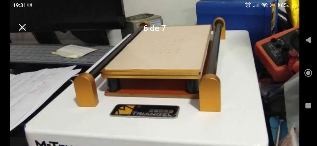 Tira bolhas e separadora 2 em 1 - Foto 3