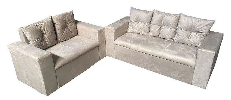 DIRETO DA FABRICA JOGO DE SOFA DE 2 E 3 LUGARES 