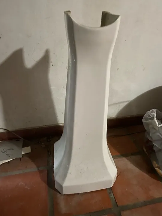 Coluna para pia e tanque em Cerâmica