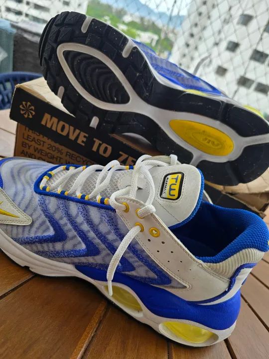 Tênis Nike Air Max 97 Azul e Branco - Foto 2