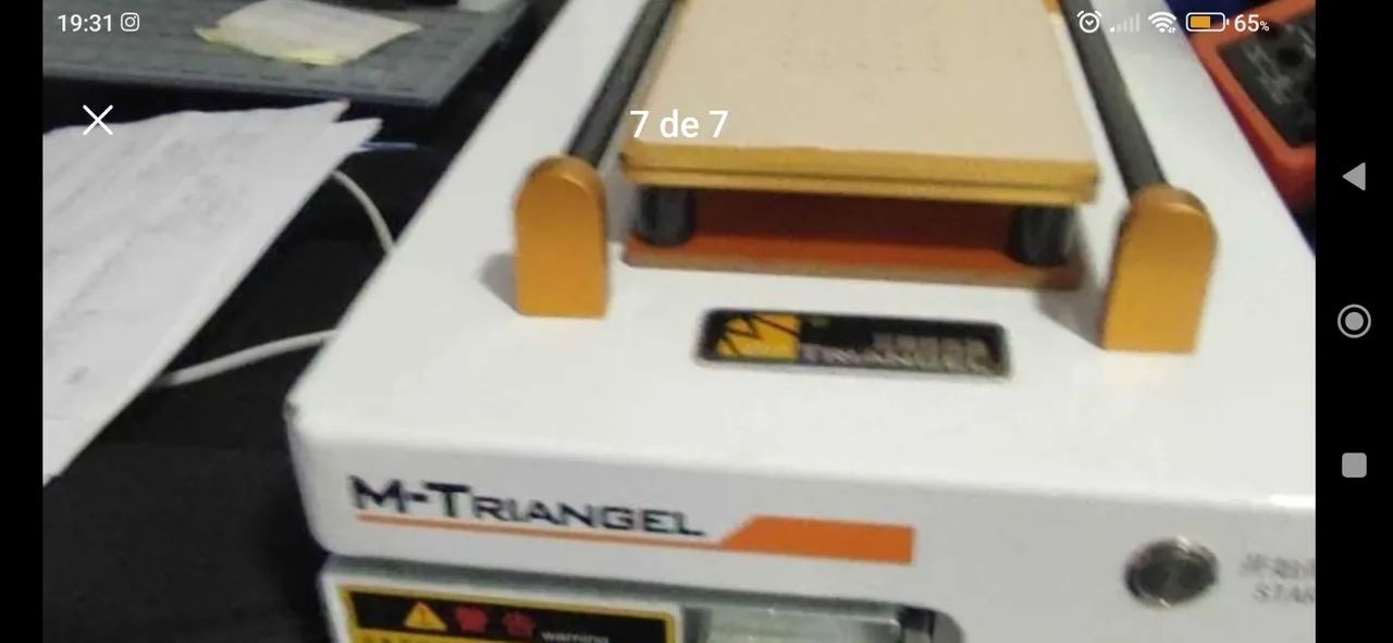 Tira bolhas e separadora 2 em 1 - Foto 4