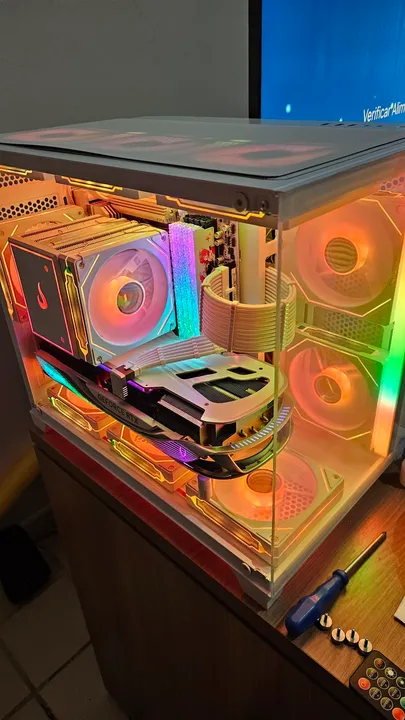 Gabinete aquário full White disponível (e itens personalizados também, aproveite)