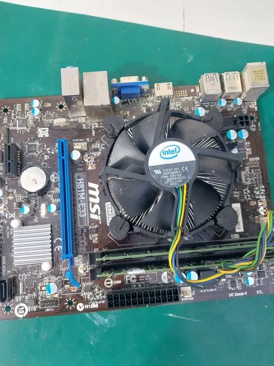 Placa Mãe MSI H81M-E33 - Foto 2
