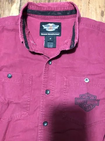 Camisa Original Harley Davidson Manga longa  - Foto 5