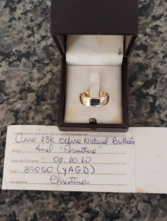 Anel ( OURO 18K ) - Foto 2